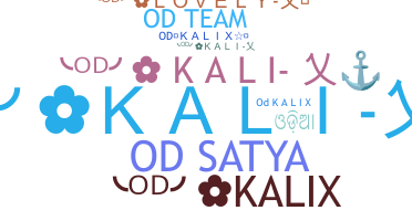 ชื่อเล่น - Odkalix
