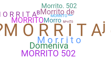 ชื่อเล่น - Morrito