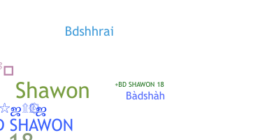 ชื่อเล่น - BDSHAWON