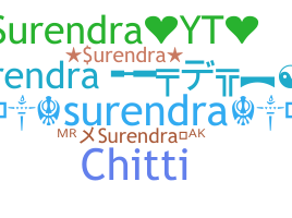 ชื่อเล่น - Surendra