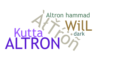 ชื่อเล่น - Altron