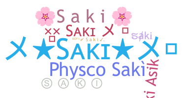 ชื่อเล่น - saki