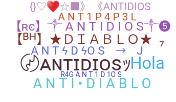 ชื่อเล่น - Antidios