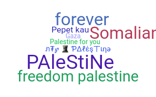 ชื่อเล่น - Palestine