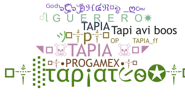 ชื่อเล่น - Tapia