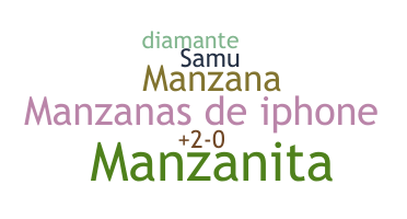 ชื่อเล่น - MANZANAS