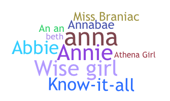 ชื่อเล่น - Annabeth