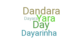 ชื่อเล่น - Dayara