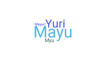 ชื่อเล่น - Mayuri