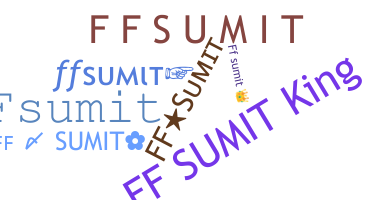 ชื่อเล่น - FFSUMIT