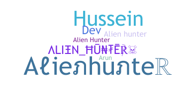 ชื่อเล่น - alienhunter