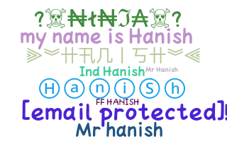 ชื่อเล่น - Hanish