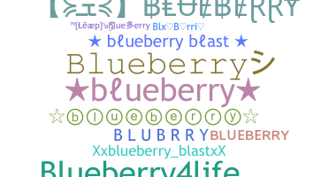 ชื่อเล่น - blueberry