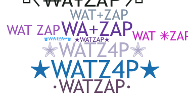 ชื่อเล่น - watzap