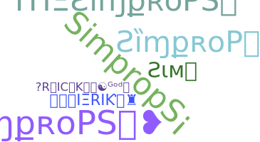 ชื่อเล่น - SIMproPs
