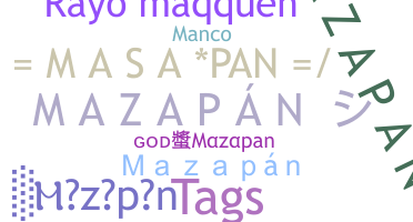 ชื่อเล่น - Mazapan