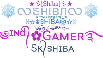 ชื่อเล่น - Shiba