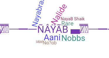 ชื่อเล่น - Nayab