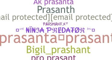 ชื่อเล่น - Prasant