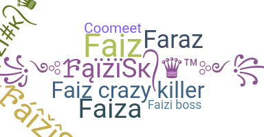 ชื่อเล่น - Faizi