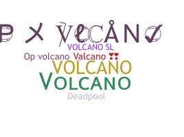 ชื่อเล่น - Volcano