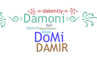 ชื่อเล่น - Damir