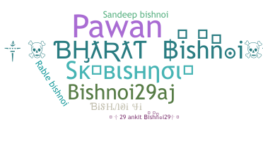 ชื่อเล่น - Bishnoi