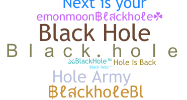 ชื่อเล่น - Blackhole